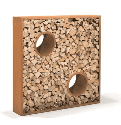 Corten acél fatároló