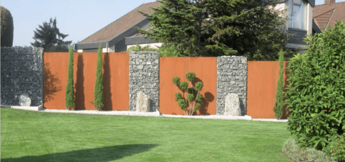 Lézervágott belátásgátló paraván