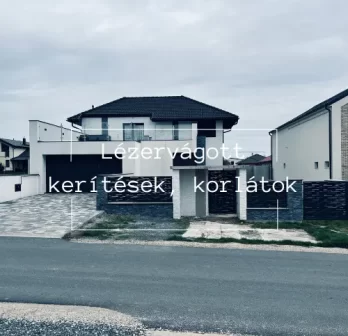 lézervágott kerítés